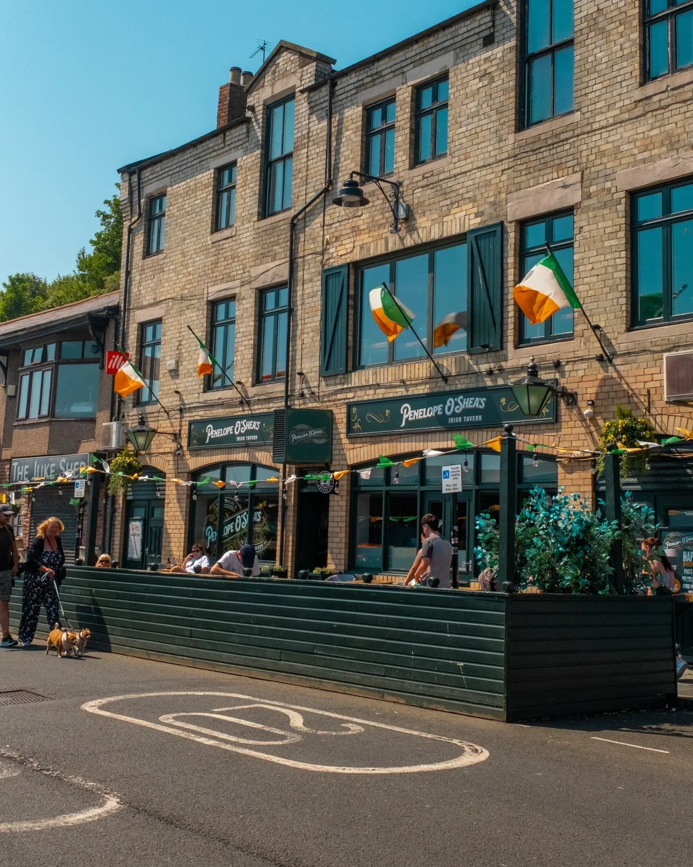 Penelope O'Shea's full exterior on North Shields Fish Quay